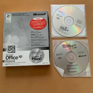 Microsoft Office XP Personal CD2枚マニュアル２冊