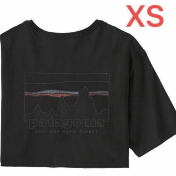 パタゴニア patagonia 半袖　Tシャツ ブラック　サイズXS 新品　未開封