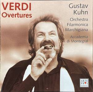 (C26H)☆グスタフ・クーン/Gustav Kuhn/ヴェルディ/オペラ序曲集/Verdi Overtures/マルキジャーナ・フィルハーモニー管弦楽団☆