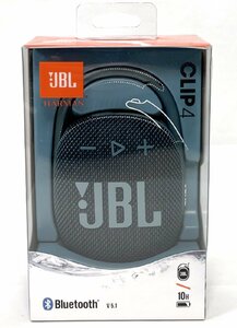 新品未開封 JBL ポータブルスピーカー CLIP4 BLU 防水・防塵 Bluetooth クリップ4 ブルー