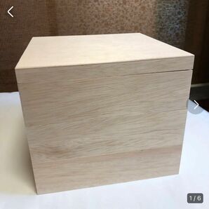 重箱【木箱】シンプル　DIY リメイク　工作