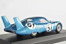 GtsMODEL 1/43 スケール CD プジョー #51 ブルーメタリック ル・マン 1966 24.0_画像9