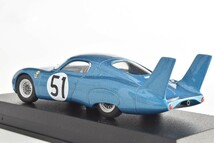 GtsMODEL 1/43 スケール CD プジョー #51 ブルーメタリック ル・マン 1966 24.0_画像8