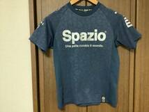 SPAZIO スパッツィオ　半袖トレーニングシャツ　150サイズ　ネイビー　半袖Tシャツ　記名あり　送料無料_画像1