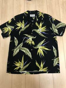 L WACKO MARIA Wacko Maria aro is aloha shirt ultimate comfort bird head office limitation flower 