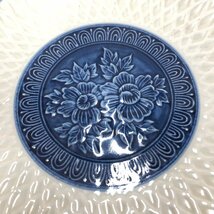 【中古/現状品/KSH】丸皿 盛皿 中皿 陶器 径約21.5cm 和食器　MZ0710_画像5