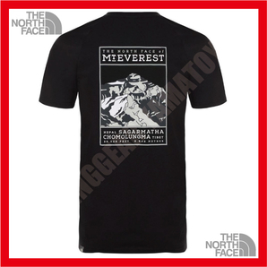 【海外限定】 サイズ：S TNF ノースフェイス NORTH FACE GRAPHIC TEE 北壁 エベレスト EVEREST BLACK ブラックの画像7