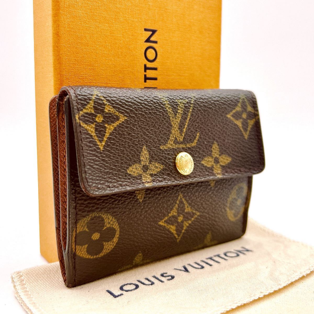 Auth Louis Vuitton Monogram Ludlow Wallet Coin Purse 9C060040F