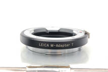 元箱 取扱説明書 ポーチ付★極上美品★ Leica ライカ Mレンズ アダプター M-Adapter L 18765 T/TL/TL2/SL (Typ 601) (3065)_画像3