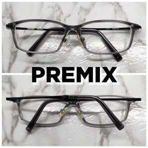 PREMIX/プレミックス/度ありメガネ/匿名配送/送料無料