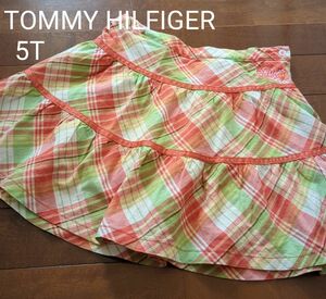 TOMMY HILFIGER　トミーヒルフィガー　チェック柄スカート　5T