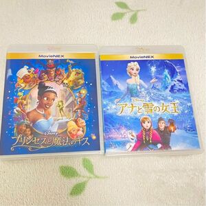 プリンセスと魔法のキス＆アナと雪の女王　 Blu-ray