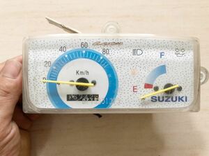 レッツ２、レッツ用80ｋｍメーター.中古品ハイアップＲ,ＨＩUP