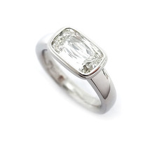 【緑屋質屋】和光(WAKO) アショカ ダイヤモンド リング 1.31ct Pt900【中古】_画像1