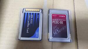 PC card PCMCIA SCSI Card, IEEE 1394 CardBus Card