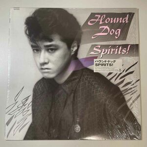 31459★美盤 HOUND DOG / Spirits ! ※シュリンクステッカー