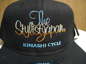 新品未使用！！KINASHI CYCLE(木梨サイクル)　The Stylist Japan STARTER SNAPBACK CAP　黒　キャップ