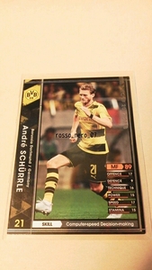 ☆WCCF2017-2018☆17-18☆078☆黒☆アンドレ・シュールレ☆ボルシア・ドルトムント☆Andre Schurrle☆Borussia Dortmund☆