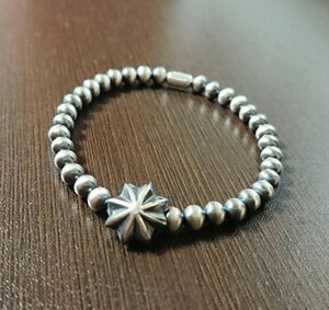  new goods * silver 925/ Apollo Conti . Navajo pearl bracele Indian sun Burst M178