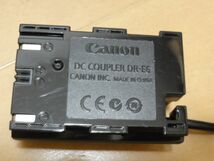 ★Canon キヤノン 純正EOS 5D 6D 7D 80D 70D 60D用ACアダプターキット ACK-E6 (AC-E6 DC8V 3A + DCカプラー DR-E6) 送料無料_画像8