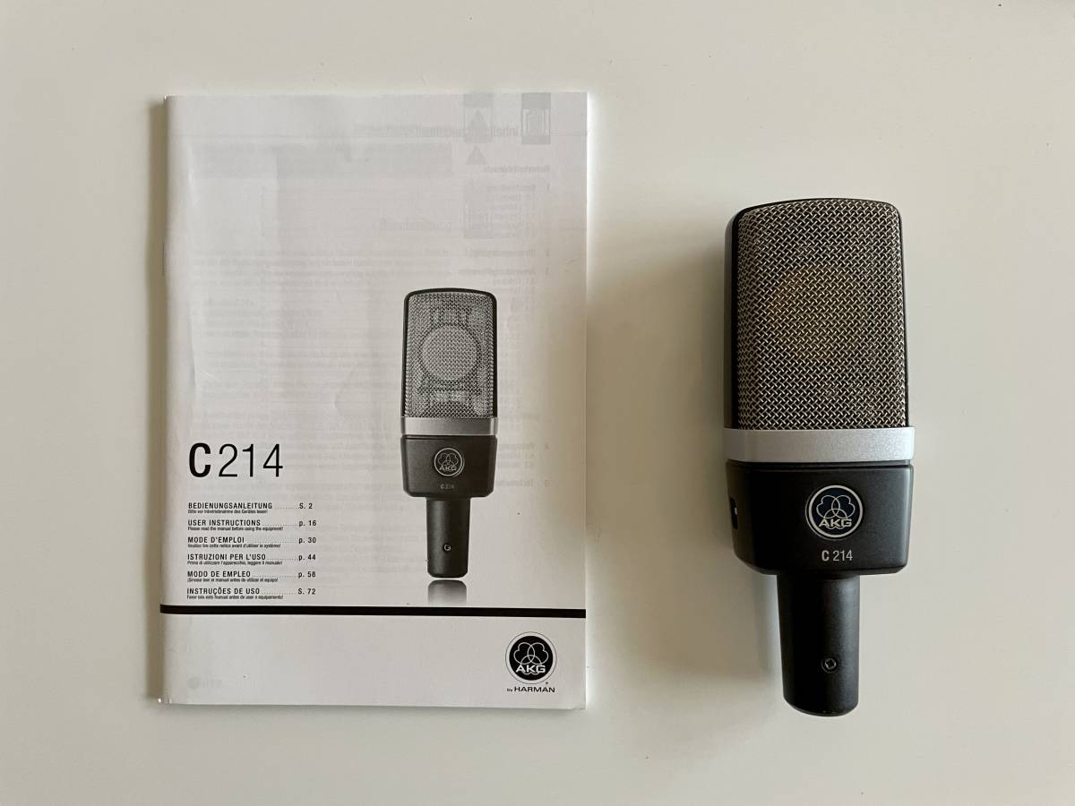 Yahoo!オークション -「akg c214」(レコーディング、PA機器) (楽器