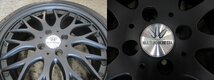 【コンパクトカー】★BADX　LOXARNY MULTIFORCHETTA　17X6.5J+45　【マッドブラック塗装】195/40R17・6～7分☆2019年製/バランス済♪_画像6