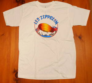 新品【Led Zeppelin】レッドツェッペリン プリント Tシャツ L // Zep ジミーペイジ ロバートプラント バンドTシャツ ロックTシャツ