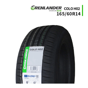 165/60R14 2023年製造 新品サマータイヤ GRENLANDER COLO H02 165/60/14