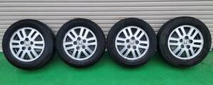 ホンダ純正１５インチ　アルミタイヤ　４本セット　アルミ１５×５.５JJ　タイヤTOYO　SD-７　１９５/６５　R１５