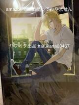 未使用 未開封　 BANANA FISH バナナフィッシュ　 A4 クリアファイル　 2枚セット　 アッシュ・リンクス 　奥村英二　 原画展 限定_画像3