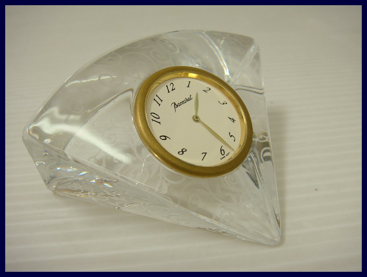 2023年最新】ヤフオク! -バカラ時計の中古品・新品・未使用品一覧