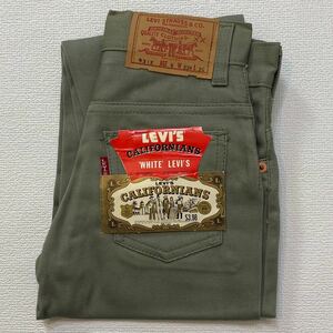 K71 希少 デッドストック 60 年代 アメリカ 製 Levi's 931K ピケ パンツ カーキ ビンテージ キッズ AGE 6 リーバイス vintage 60s USA