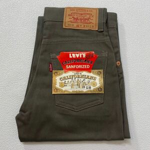 K76 希少 デッドストック 60 年代 アメリカ 製 Levi's 931D ピケ パンツ ブラウン ビンテージ キッズ AGE 9 リーバイス vintage 60s USA