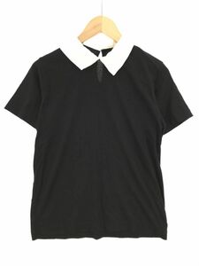 ゆうパケットOK COMME des GARCONS コムデギャルソン 綿100% カットソー sizeM/白ｘ黒 ■◇ ☆ dgb0 レディース