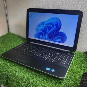 【在庫処分特価☆DELL】office付☆即日可☆ノート☆8GB/新品SSD256GB/Core i5-2世代/Win11/当日発送☆DELL Latitude E5520【No3352】