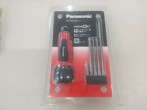 【未使用品】★パナソニック(Panasonic) 3.7V ミニドライバー USB 充電 ミニック miniQu 内蔵電池 850mAh レッド EZ7412S-R　ITN2URC4POXU