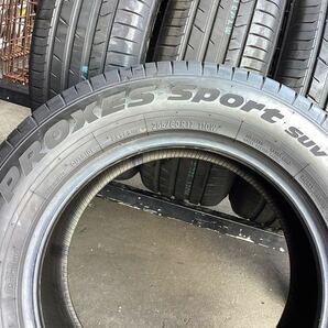 255/60R17 4本トーヨー プロクセス SPORT SUV 中古 バリ山 PROXES (86557) クルーガー エクストレイルの画像3