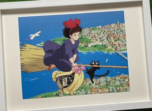 【激レア】ジブリ　魔女の宅急便　ポスター　宮崎駿　カレンダー　1996年　STUDIO GHIBLI 検)セル画　原画　ポストカード　イラスト