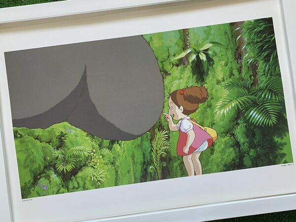 【激レア】ジブリ　となりのトトロ　ポスター　宮崎駿　カレンダー　　2011年　STUDIO GHIBLI 検)セル画　原画　ポストカード　イラスト