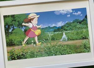 【激レア】ジブリ　となりのトトロ ポスター　宮崎駿　カレンダー　2010年　STUDIO GHIBLI 検)セル画　原画　ポストカード　イラスト