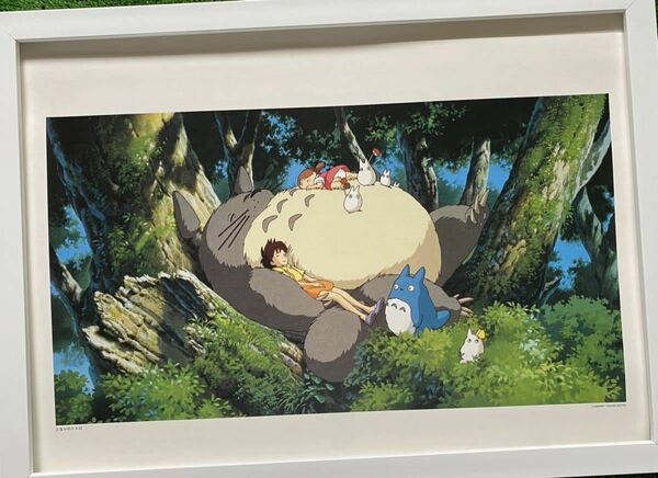 【激レア】ジブリ　となりのトトロ　ポスター　宮崎駿　カレンダー　1999年　STUDIO GHIBLI 検)セル画　原画　ポストカード　イラスト