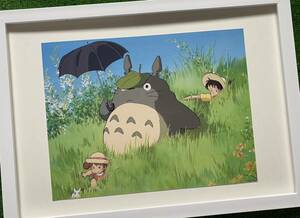 【激レア】ジブリ　となりのトトロ　ポスター　宮崎駿　カレンダー　1996年　STUDIO GHIBLI 検)セル画　原画　ポストカード　イラスト