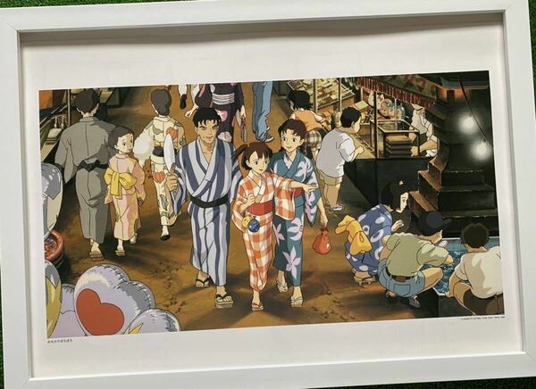 【激レア】ジブリ　おもひでぽろぽろ　ポスター　宮崎駿　カレンダー　1999年　STUDIO GHIBLI 検)セル画　原画　ポストカード　イラスト