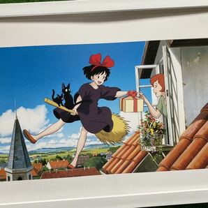 【激レア】ジブリ 魔女の宅急便 ポスター　宮崎駿　カレンダー　1998年　STUDIO GHIBLI 検)セル画　原画　ポストカード　イラスト