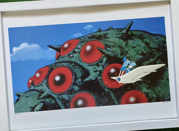 【激レア】ジブリ　風の谷のナウシカ　ポスター　カレンダー　宮崎駿　2008年　STUDIO GHIBLI 検)セル画　原画　ポストカード　イラスト