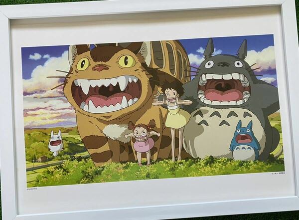 【激レア】ジブリ　となりのトトロ　ポスター　宮崎駿　カレンダー　2005年　STUDIO GHIBLI 検)セル画　原画　ポストカード　イラスト