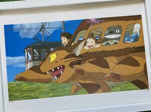 【激レア】ジブリ　となりのトトロ ポスター　宮崎駿　カレンダー　2004年　STUDIO GHIBLI 検)セル画　原画　ポストカード　イラスト