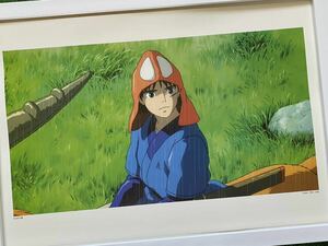 Ghibli Принцесса Мононоке Плакат Хаяо Миядзаки Календарь 2010 STUDIO GHIBLI Cels Оригинальная Открытка Иллюстрация