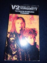 V2■VIRGINITY　1991.12.5／ビデオテープ■　一夜限りのSPECIAL LIVE　YOSHIKI (X JAPAN・THE LAST ROCKSTARS)　小室哲哉　VHS　未DVD化_画像2