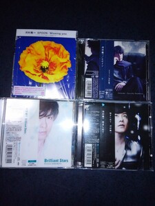  Kawamura Ryuichi,CD4 листов #.....|Brilliant Stars| героиня |SPOON# первое издание DVD имеется нераспечатанный LUNA SEA Tourbillon RK002